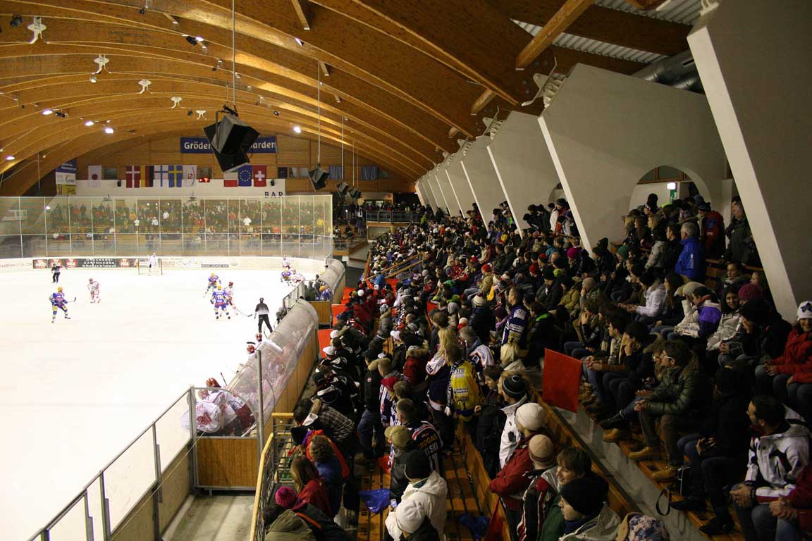 Ice Skating And Hockey Matches Val Gardena Dolomites